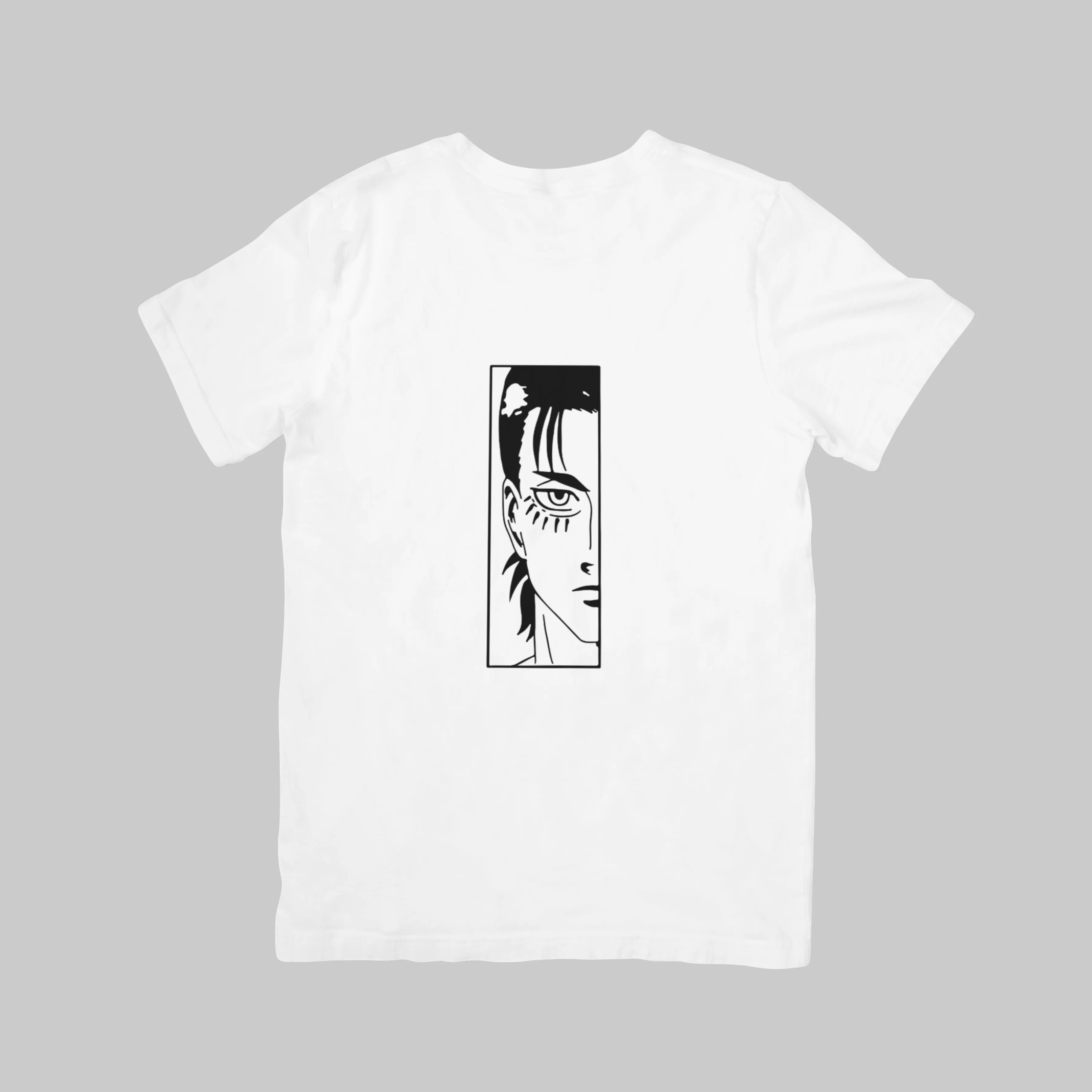 Eren Yeager Attack On Titan Anime T-Shirt White