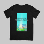 Studio Ghibli Regular Fit T-Shirt (Black)