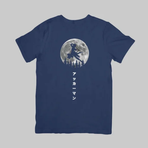 Levi Ackerman ODM Gear - Attack On Titan Regular Fit T-Shirt (Navy Blue)