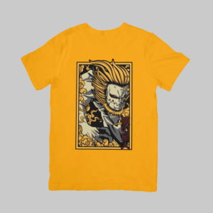 Porco Galliard Jaw Titan - Attack On Titan Regular T-Shirt (Mustard Yellow)