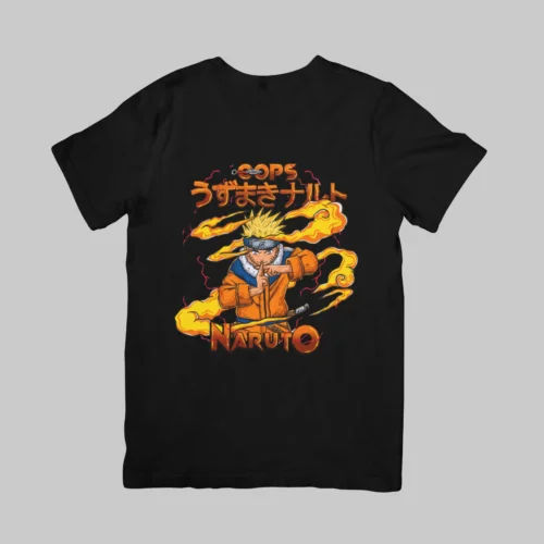 Naruto OG - Naruto Regular T-Shirt (Black)