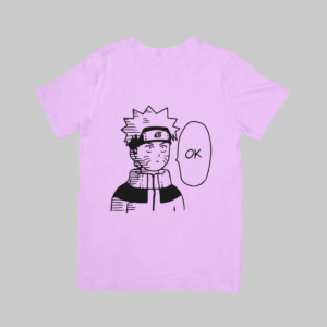 Naruto OK - Naruto Regular T-Shirt (Lavender)