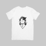 Chibi Tanjiro - Demon Slayer Regular T-Shirt (White)