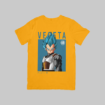 Vegeta - Dragon Ball Regular T-Shirt (Golden Yellow)