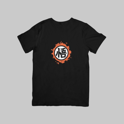 Goku Kanji - Dragon Ball Regular T-Shirt (Black)