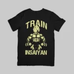 Train Saiyan - Dragon Ball Regular T-Shirt (Black)