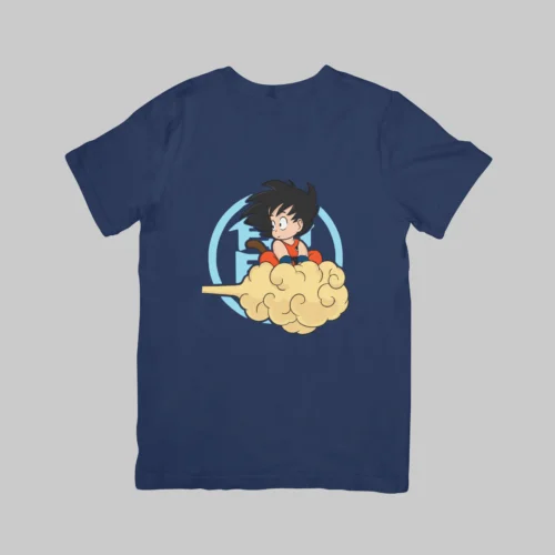 Kid Goku - Dragon Ball Regular T-Shirt (Navy Blue)