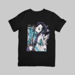 Insect Hashira Shinobu - Demon Slayer Regular T-Shirt (Black)