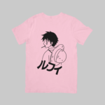 Monkey D. Luffy - One Piece Regular T-Shirt (Pink)