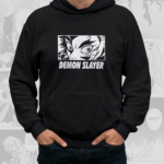 Rengoku - Demon Slayer Premium Hoodie (Black)