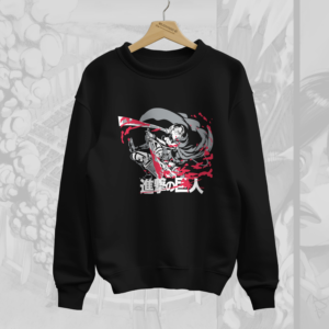 Levi Ackerman - Attack On Titan Premium Sweatshirt (Black)