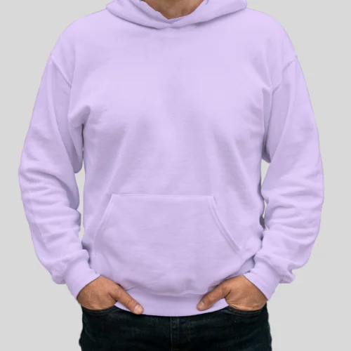 Premium Plain Hoodie Lavender