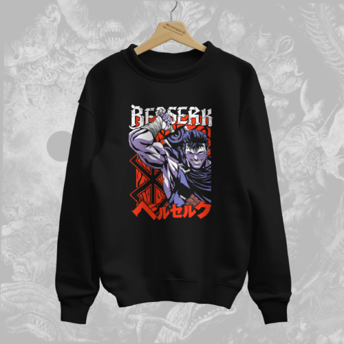 Guts - Berserk Premium Sweatshirt (Black)