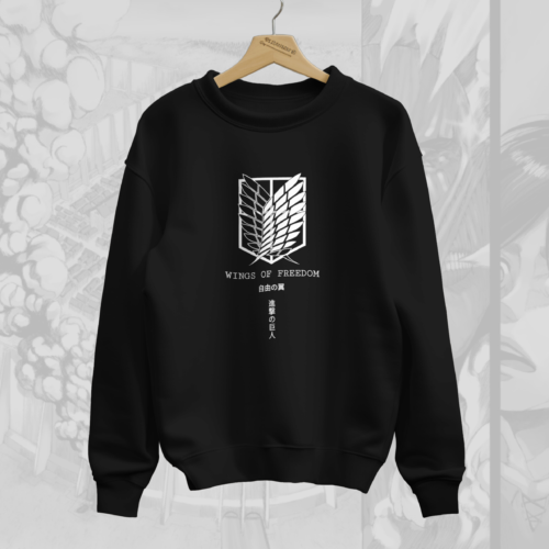 Scout Regiment - Attack On Titan Premium Sweatshirt (Black)