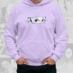 Tanjiro Eyes - Demon Slayer Premium Hoodie (Lavender)