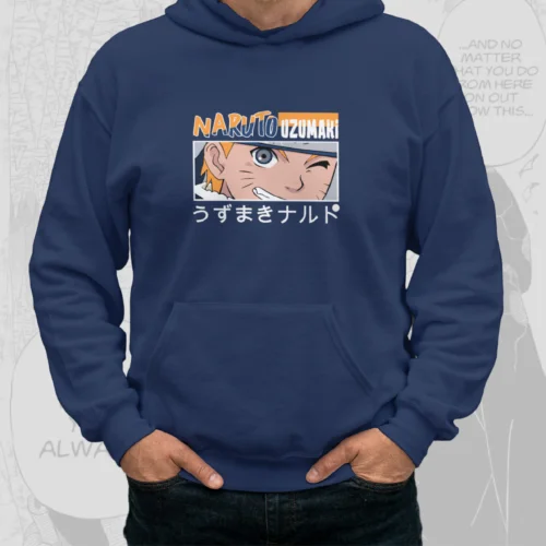 Naruto Premium Hoodie (Navy Blue)