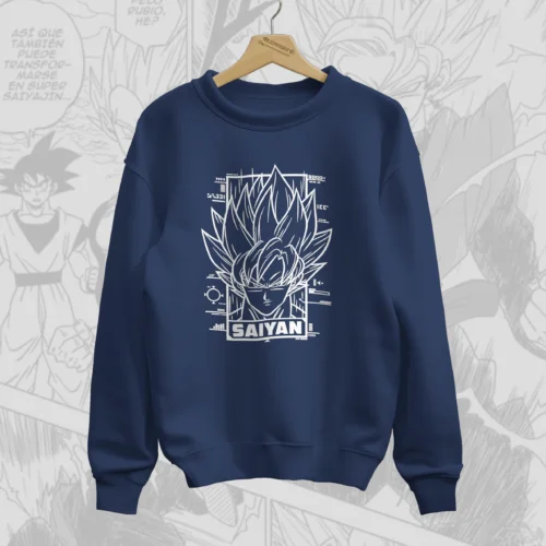 Goku - Dragon Ball Premium Sweatshirt (Navy Blue)