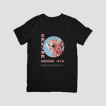 Sakura - Premium Regular T-Shirt (Black)