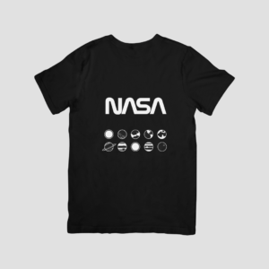 NASA - Premium Regular T-Shirt (Black)