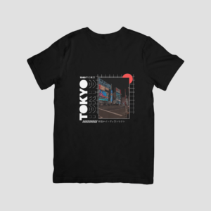 Tokyo - Premium Regular T-Shirt (Black)