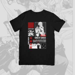 King Of Curses - Jujutsu Kaisen Regular T-Shirt (Black)