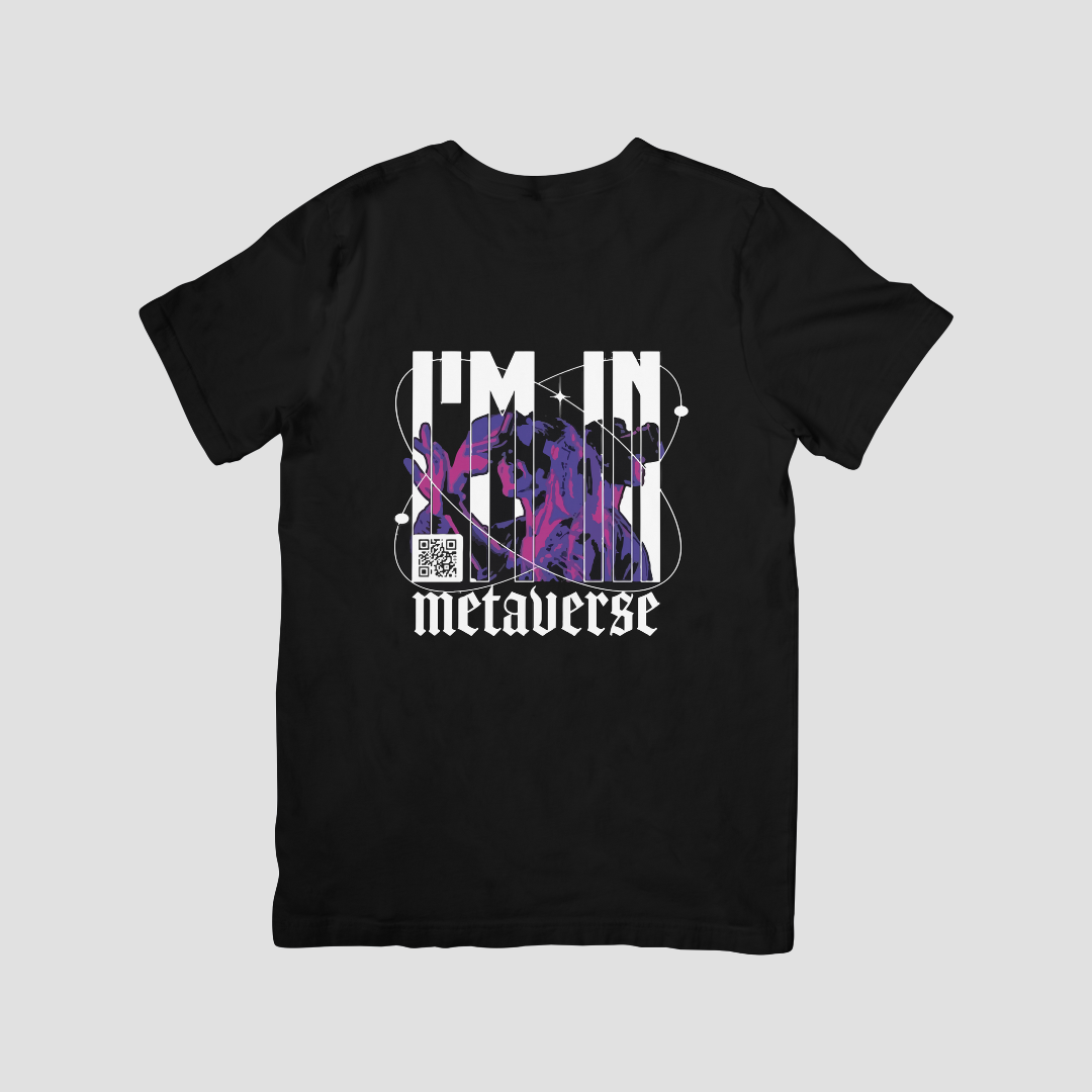 Metaverse - Premium Regular T-Shirt (Black)