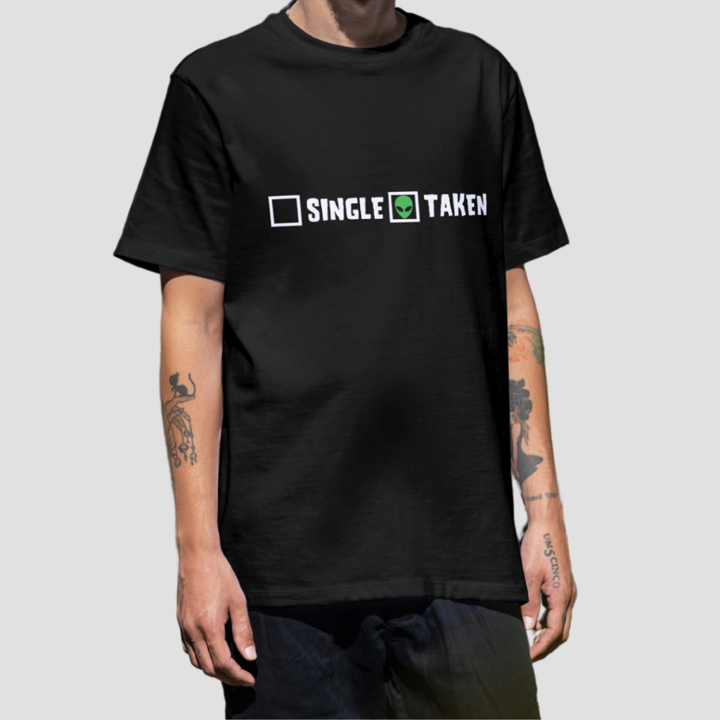 Taken - Premium Oversize Back-Print T-Shirt (Black)