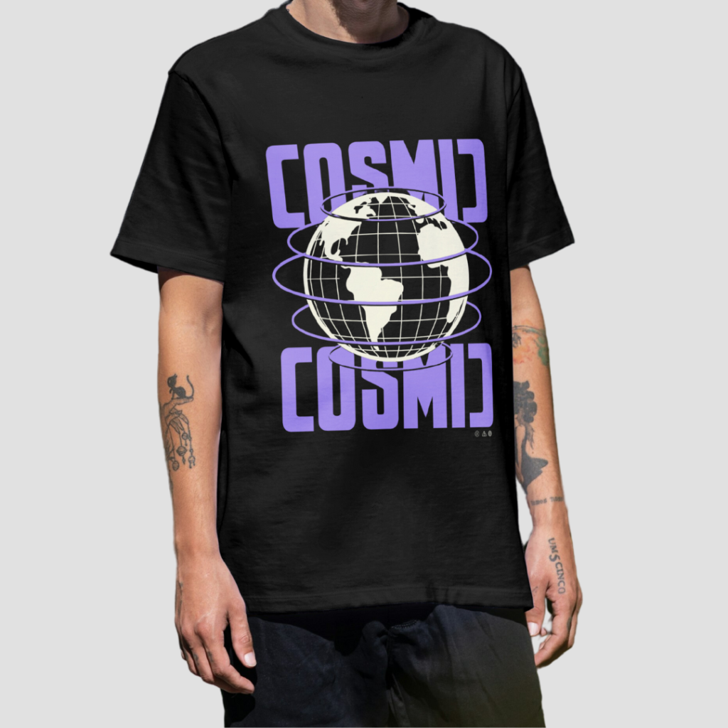 Cosmic - Premium Oversize T-Shirt (Black)