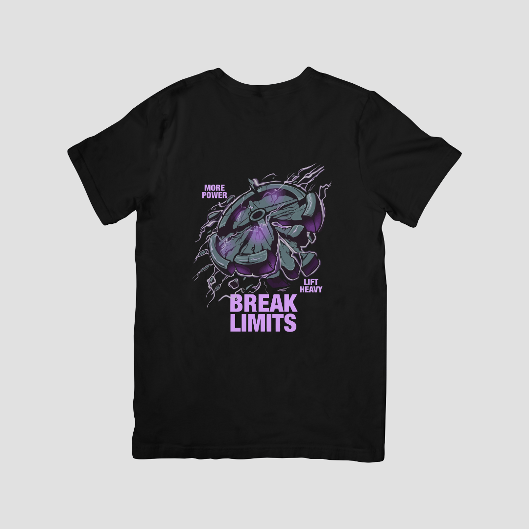 Break Limits - Premium Regular T-Shirt (Black)