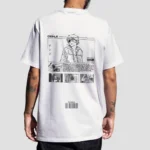 Denji - Chainsaw Man Premium Oversize Back-Print T-Shirt (White)