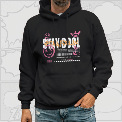 Stay Cool - Premium Hoodie (Black)