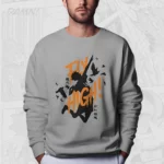 Fly High - Haikyu Premium Sweatshirt (Grey)