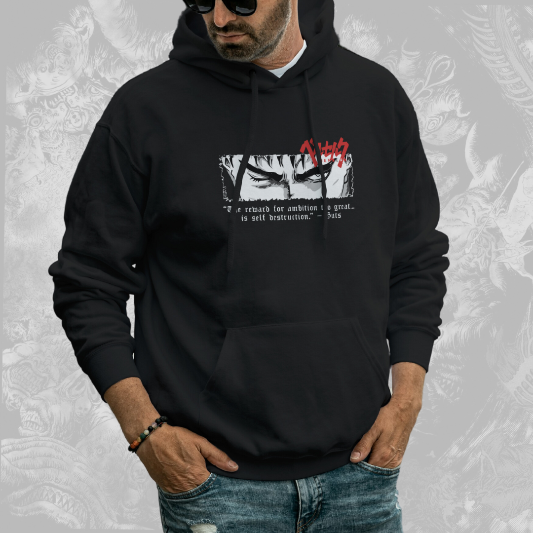 Berserk - Premium Back-Print Hoodie (Black)