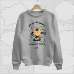 Stay Groovy - Premium Sweatshirt (Grey)