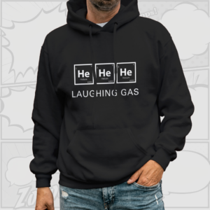 Laughing Gas - Premium Hoodie (Black, Navy Blue, Maroon and Mustard Yellow)